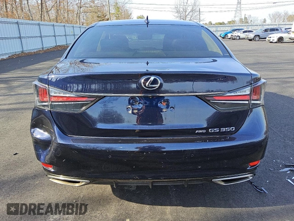 2016 Lexus GS 350 with VIN JTHCZ1BL9GA004129, listed as a Copart auction lot 47600115 with 93,796 mi miles and Clean Title. Bid and sale history available at DreamBid. Image 6.