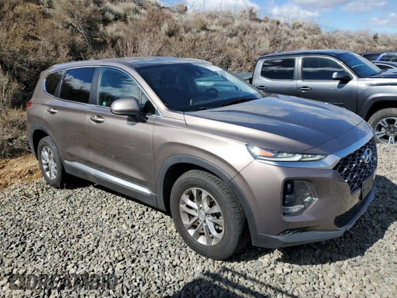 2019 Hyundai Santa Fe SE with VIN 5NMS2CAD6KH098573, listed as a Copart auction lot 47316305 with 68,394 mi miles and Salvage Title. Bid and sale history available at carsss.com. Image 4.