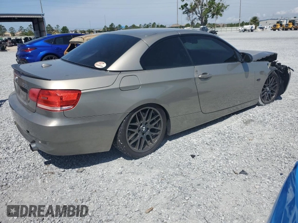 2007 BMW 3 Series 335i with VIN WBAWL73537PX46460, listed as a Copart auction lot 51055475 with 176,464 mi miles and Salvage Title. Bid and sale history available at carsss.com. Image 3.