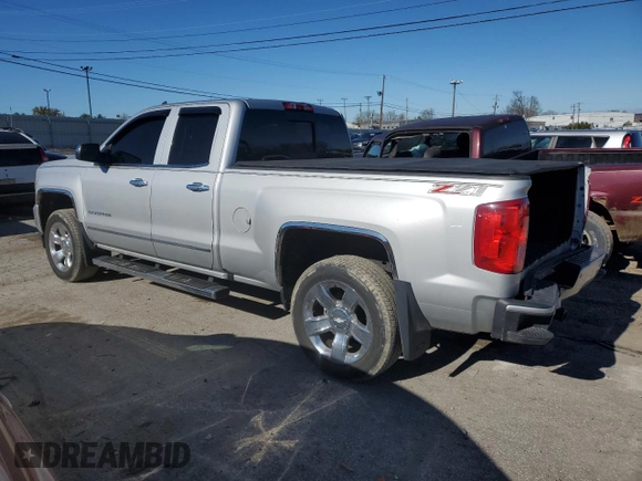 2016 Chevrolet Silverado 1500 LTZ with VIN 1GCVKSEC7GZ263316, listed as a Copart auction lot 80032174 with 93,759 mi miles and Salvage Title. Bid and sale history available at carsss.com. Image 2.
