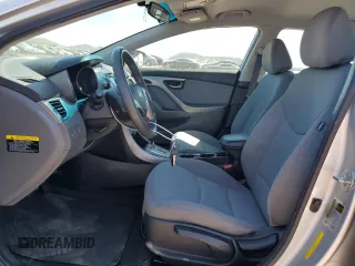 2013 Hyundai Elantra Limited with VIN 5NPDH4AE6DH225043, listed as a Copart auction lot 52006435 with 127,169 mi miles and Salvage Title. Bid and sale history available at DreamBid. Image 7.