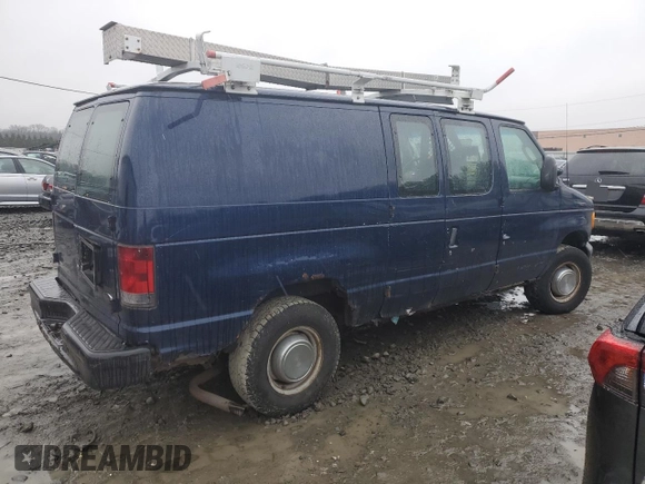 2007 Ford Econoline Cargo Commercial with VIN 1FTNE24W77DA06527, listed as a Copart auction lot 85637994 with 229,623 mi miles and Salvage title. Bid and sale history available at DreamBid. Image 3.