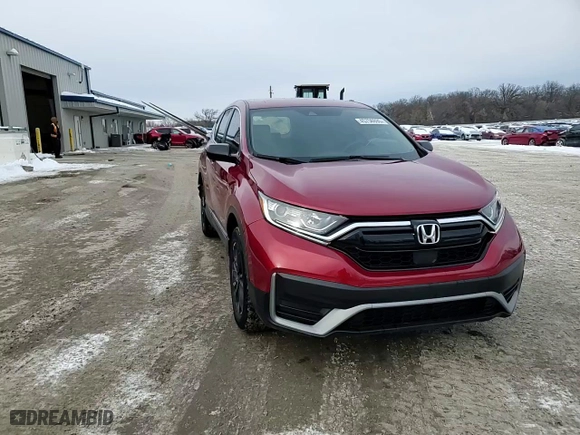 2020 Honda CR-V LX with VIN 5J6RW2H27LL004129, listed as a Copart auction lot 45756895 with 61,374 mi miles and Salvage Title. Bid and sale history available at carsss.com. Image 14.