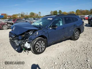 2025 Subaru Outback Premium with VIN 4S4BTAFC3S3125692, listed as a Copart auction lot 76790004 with 0 mi miles and Salvage Title. Bid and sale history available at carsss.com. Image 1.
