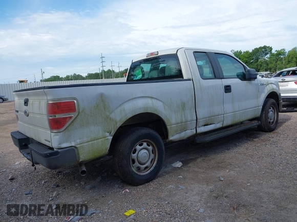 2011 Ford F-150 XL with VIN 1FTEX1CMXBFC21319, listed as a IAAI auction lot 42434901 with 192,889 mi miles and . Bid and sale history available at DreamBid. Image 4.