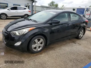 2013 Hyundai Elantra GLS с VIN KMHDH4AE2DU930861, выставлен на аукционе Copart как лот 58770435 с пробегом 79 638 миль миль и Списание • Salvage title. История ставок и продаж доступна на DreamBid. Изображение 1.
