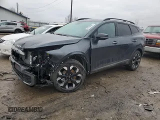 2024 Kia Sportage X-Line with VIN 5XYK6CDF3RG197941, listed as a Copart auction lot 44265665 with 8,025 mi miles and Salvage Title. Bid and sale history available at carsss.com. Image 1.