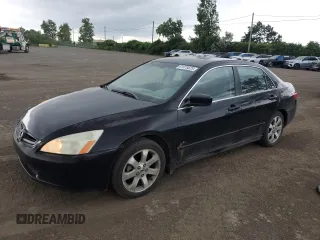 2005 Honda Accord LX with VIN 1HGCM56435A811383, listed as a Copart auction lot 61075825 with 287,470 mi miles and Clean title. Bid and sale history available at DreamBid. Image 1.