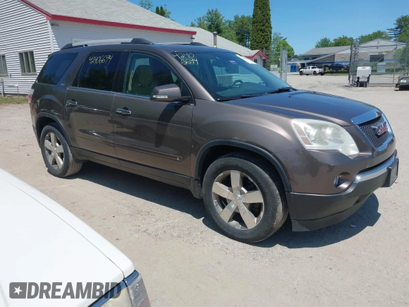 2012 GMC Acadia SLT2 z VIN 1GKKVSED0CJ326823, wystawiony jako IAAI lot #42406694 z przebiegiem 173 825 mil mil oraz . Historia ofert i sprzedaży dostępna na DreamBid. Obrazek 1.