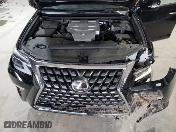 2021 Lexus GX 460 Premium with VIN JTJAM7BX3M5283883, listed as a Copart auction lot 57381215 with 31,520 mi miles and Salvage title. Bid and sale history available at DreamBid. Image 12.