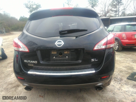 2012 Nissan Murano S with VIN JN8AZ1MU0CW111814, listed as a IAAI auction lot 41136966 with 205,809 mi miles. Bid and sale history available at carsss.com. Image 16.