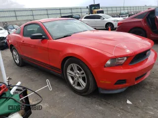 2012 Ford Mustang Premium with VIN 1ZVBP8AM9C5222867, listed as a Copart auction lot 62659515 with 205,708 mi miles and Salvage title. Bid and sale history available at DreamBid. Image 4.