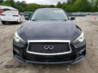 2019 Infiniti Q50 Luxe с VIN JN1EV7AR1KM590382, выставлен на аукционе Copart как лот 58008505 с пробегом 53 026 миль миль и Списание • Salvage title. История ставок и продаж доступна на DreamBid. Изображение 5.