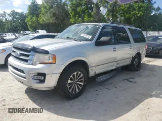 2017 Ford Expedition EL XLT with VIN 1FMJK1HT3HEA19378, listed as a Copart auction lot 51646155 with 157,510 mi miles and Salvage Title. Bid and sale history available at carsss.com. Image 1.