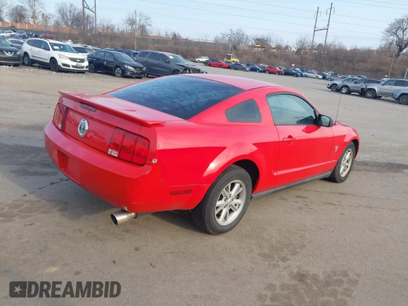 2009 Ford Mustang with VIN 1ZVHT80N195119208, listed as a IAAI auction lot 41785262 with 100,789 mi miles and . Bid and sale history available at carsss.com. Image 4.