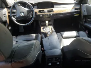 2005 BMW 5 Series 530i z VIN WBANA73515B817408, wystawiony jako Copart lot #57247795 z przebiegiem 201 440 mil mil oraz Szkoda całkowita • Salvage title. Historia ofert i sprzedaży dostępna na DreamBid. Obrazek 8.