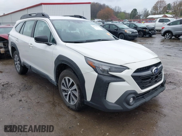 2025 Subaru Outback z VIN 4S4BTAAC8S3170716, wystawiony jako IAAI lot #41979170 z przebiegiem 2 783 mil mil oraz . Historia ofert i sprzedaży dostępna na DreamBid. Obrazek 1.
