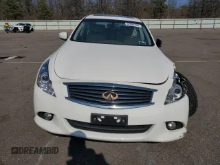 2015 Infiniti Q40 with VIN JN1CV6AR3FM524441, listed as a Copart auction lot 52998465 with 0 mi miles and Salvage Title. Bid and sale history available at carsss.com. Image 5.