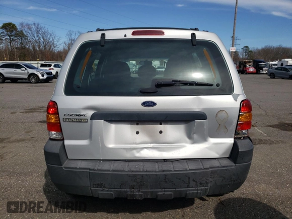 2006 Ford Escape XLS with VIN 1FMYU02Z06KD25081, listed as a Copart auction lot 49777365 with 199,548 mi miles and Salvage Title. Bid and sale history available at carsss.com. Image 6.