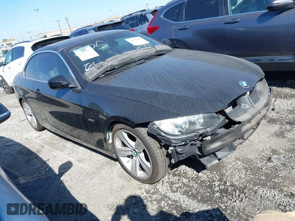 2010 BMW 3 Series 335i with VIN WBAWL7C56AP476194, listed as a IAAI auction lot 41397024 with 69,346 mi miles. Bid and sale history available at carsss.com. Image 1.