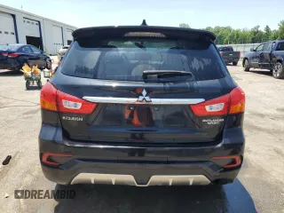 2019 Mitsubishi Outlander ES with VIN JA4AP3AU4KU034077, listed as a Copart auction lot 57586075 with 49,375 mi miles and Salvage title. Bid and sale history available at DreamBid. Image 6.