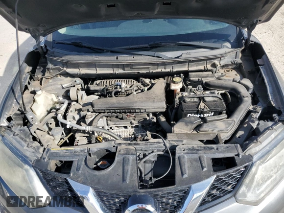 2015 Nissan Rogue SV with VIN KNMAT2MV6FP521625, listed as a Copart auction lot 48774245 with 145,789 mi miles and Salvage Title. Bid and sale history available at carsss.com. Image 12.