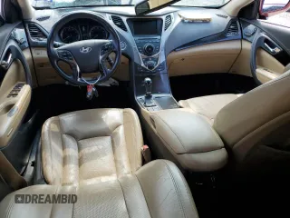 2013 Hyundai Azera with VIN KMHFG4JGXDA227359, listed as a Copart auction lot 52868574 with 129,811 mi miles and Salvage Title. Bid and sale history available at DreamBid. Image 8.