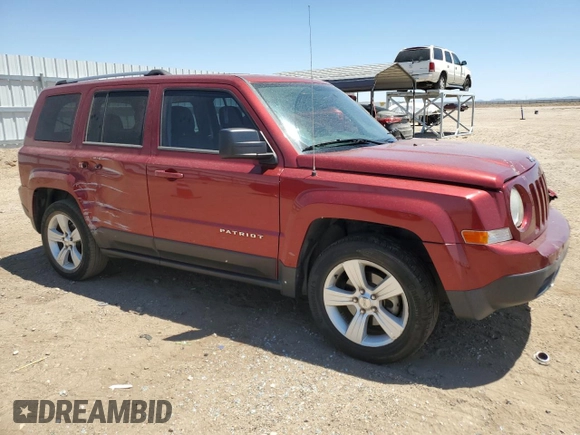 2014 Jeep Patriot Limited with VIN 1C4NJPCB6ED645325, listed as a Copart auction lot 59924305 with 69,705 mi miles and Salvage title. Bid and sale history available at DreamBid. Image 4.
