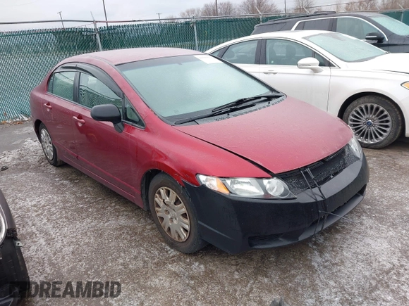 2011 Honda Civic LX with VIN 2HGFA1F5XBH550385, listed as a IAAI auction lot 41563973 with 216,890 mi miles and . Bid and sale history available at DreamBid. Image 1.