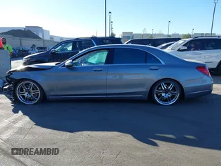 2015 Mercedes-Benz S-Class S 550 with VIN WDDUG8CB6FA185219, listed as a IAAI auction lot 41331211 with 1 mi miles. Bid and sale history available at carsss.com. Image 15.