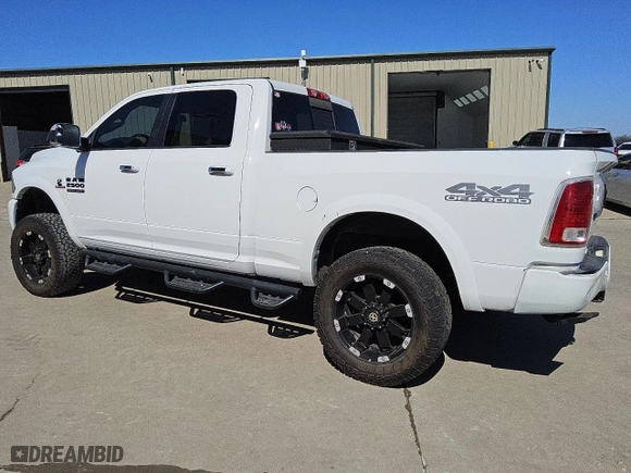 2018 Ram 2500 Laramie with VIN 3C6UR5FL5JG202357, listed as a Copart auction lot 45406905 with 244,366 mi miles and Clean Title. Bid and sale history available at carsss.com. Image 2.