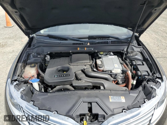 2016 Lincoln MKZ Hybrid with VIN 3LN6L2LU3GR612811, listed as a Copart auction lot 54608395 with 204,057 mi miles and Salvage Title. Bid and sale history available at DreamBid. Image 11.