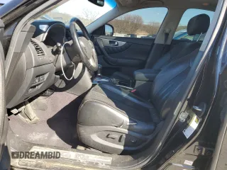 2016 Infiniti QX70 with VIN JN8CS1MU2GM670540, listed as a Copart auction lot 48196665 with Not Provided miles and Salvage Title. Bid and sale history available at DreamBid. Image 7.
