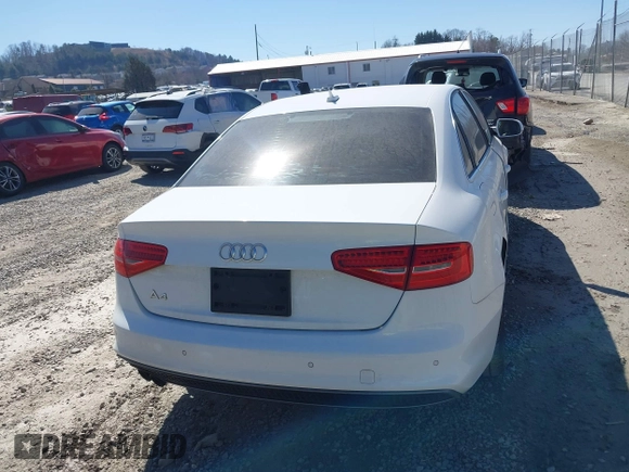 2014 Audi A4 Premium Plus with VIN WAUEFAFL5EN039086, listed as a IAAI auction lot 41770543 with 152,025 mi miles. Bid and sale history available at carsss.com. Image 16.