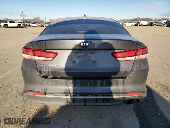 2016 Kia Optima LX with VIN KNAGT4L32G5119813, listed as a Copart auction lot 42162155 with 141,142 mi miles and Salvage Title. Bid and sale history available at carsss.com. Image 6.