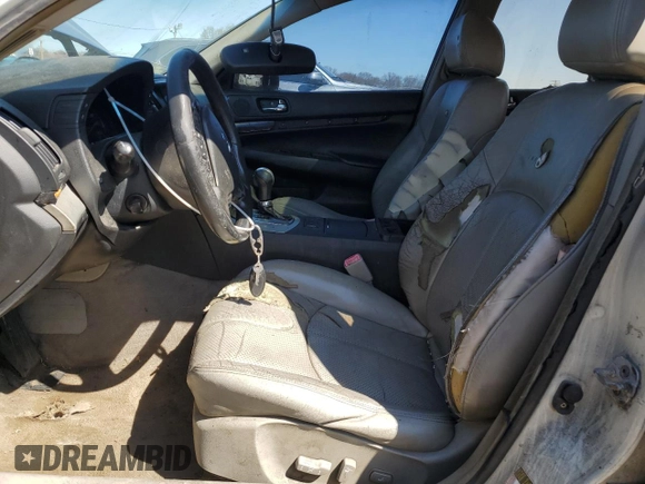 2007 Infiniti G35 Sedan Journey with VIN JNKBV61E77M719853, listed as a Copart auction lot 50568925 with 212,077 mi miles and Salvage Title. Bid and sale history available at carsss.com. Image 7.