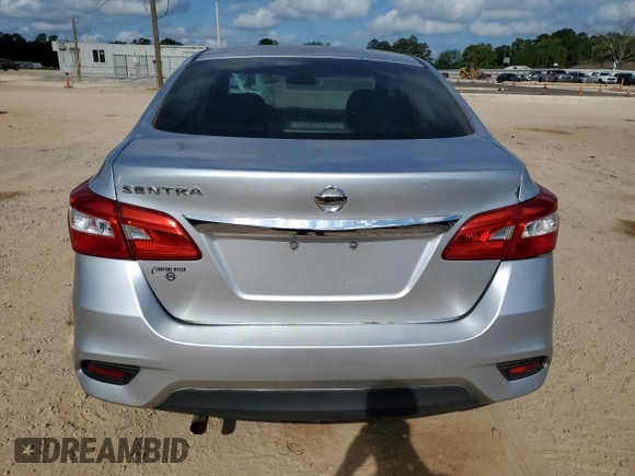2017 Nissan Sentra S with VIN 3N1AB7AP1HY247552, listed as a Copart auction lot 54973435 with 185,891 mi miles and Clean Title. Bid and sale history available at carsss.com. Image 6.