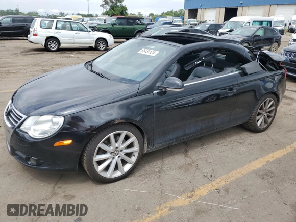 2007 Volkswagen Eos 3.2L with VIN WVWDB71F87V014281, listed as a Copart auction lot 78517434 with 116,847 mi miles and Non Repairable. Bid and sale history available at DreamBid. Image 1.