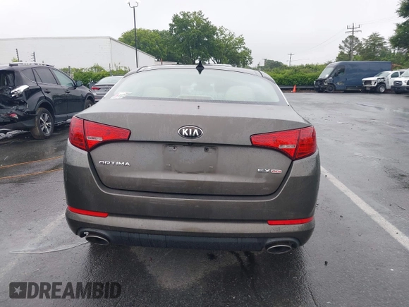 2013 Kia Optima EX with VIN 5XXGN4A78DG127294, listed as a IAAI auction lot 42364450 with 142,722 mi miles and . Bid and sale history available at DreamBid. Image 15.