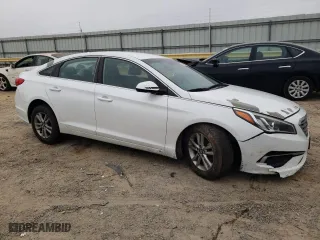 2017 Hyundai Sonata 2.4L with VIN 5NPE24AF1HH583896, listed as a Copart auction lot 48789575 with 127,197 mi miles and Salvage Title. Bid and sale history available at carsss.com. Image 4.