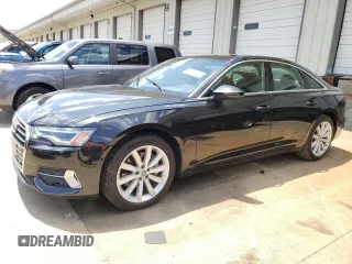 2019 Audi A6 Premium Plus with VIN WAUE8AF21KN116940, listed as a Copart auction lot 60920744 with 56,363 mi miles and Salvage Title. Bid and sale history available at carsss.com. Image 1.