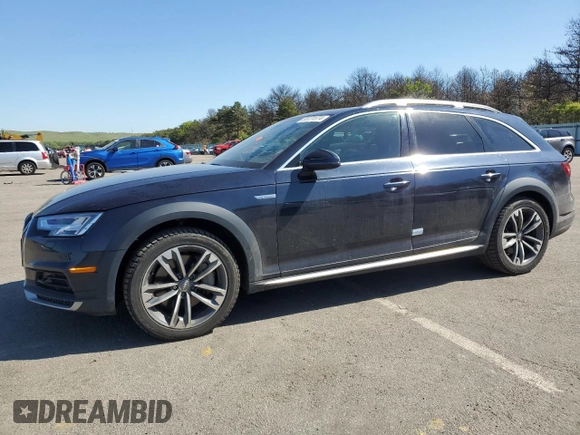 2018 Audi A4 allroad Premium Plus with VIN WA18NAF49JA123631, listed as a Copart auction lot 55131874 with 0 mi miles. Bid and sale history available at carsss.com. Image 1.