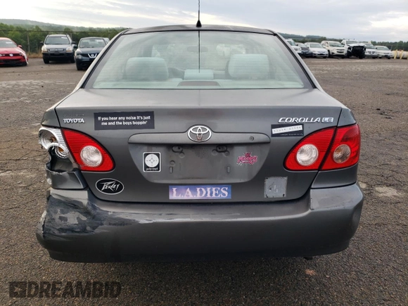 2007 Toyota Corolla CE with VIN 2T1BR32E87C807892, listed as a Copart auction lot 63601225 with 178,561 mi miles and Salvage title. Bid and sale history available at DreamBid. Image 6.