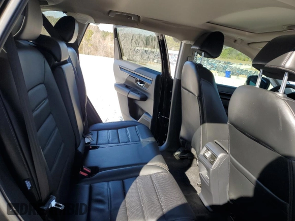 2025 Honda CR-V EX-L with VIN 7FARS4H71SE004917, listed as a Copart auction lot 85993574 with 36,403 mi miles and Salvage Title. Bid and sale history available at DreamBid. Image 12.