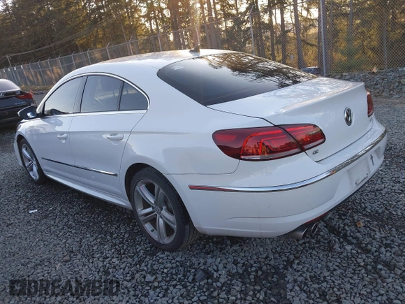2014 Volkswagen CC Sport with VIN WVWAP7AN1EE540051, listed as a IAAI auction lot 41381933 with 54,896 mi miles. Bid and sale history available at carsss.com. Image 3.