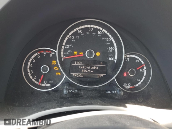 2014 Volkswagen Beetle 1.8T with VIN 3VW517AT9EM820812, listed as a Copart auction lot 61730685 with 85,571 mi miles and Clean title. Bid and sale history available at DreamBid. Image 9.