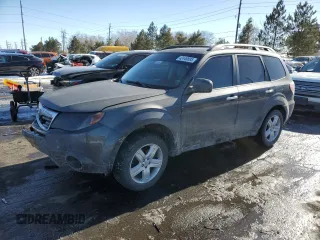 2010 Subaru Forester X Premium с VIN JF2SH6CC5AG907136, выставлен на аукционе Copart как лот 42449085 с пробегом 159 367 миль миль и Списание • Salvage title. История ставок и продаж доступна на DreamBid. Изображение 1.