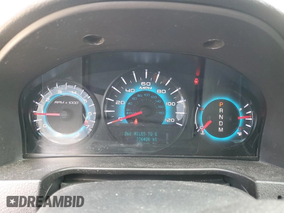 2012 Ford Fusion SE with VIN 3FAHP0HG6CR366507, listed as a Copart auction lot 54118815 with 136,406 mi miles and Salvage title. Bid and sale history available at DreamBid. Image 9.