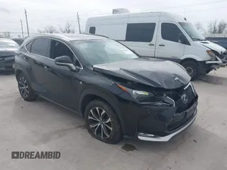 2017 Lexus NX with VIN JTJYARBZXH2072031, listed as a IAAI auction lot 41681622 with 66,905 mi miles. Bid and sale history available at carsss.com. Image 1.
