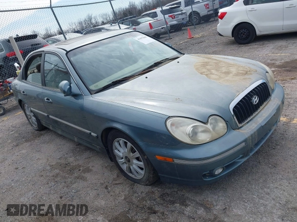 2005 Hyundai Sonata GLS with VIN KMHWF35H35A096177, listed as a IAAI auction lot 41693685 with 206,946 mi miles. Bid and sale history available at carsss.com. Image 1.